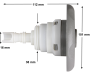 Waterway Poly Storm thread-in jet - Directional - Click to enlarge