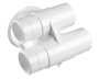 Waterway Poly Jet Tee socket, 1" connection - Click to enlarge