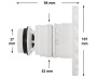 Buse Waterway Poly Jet - Roto Deluxe face large - Cliquez pour agrandir