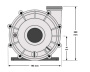 JTC PCF210M single-speed pump - Click to enlarge