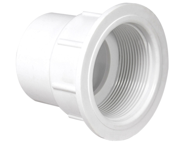 HydroAir 50 mm straight nut adapter - Click to enlarge