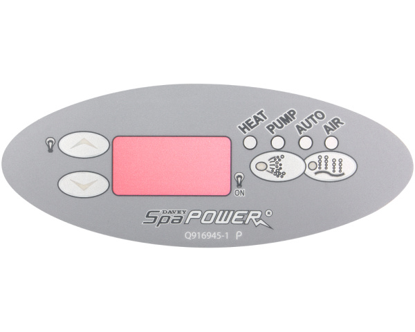 SpaPower SP601 overlay - Click to enlarge