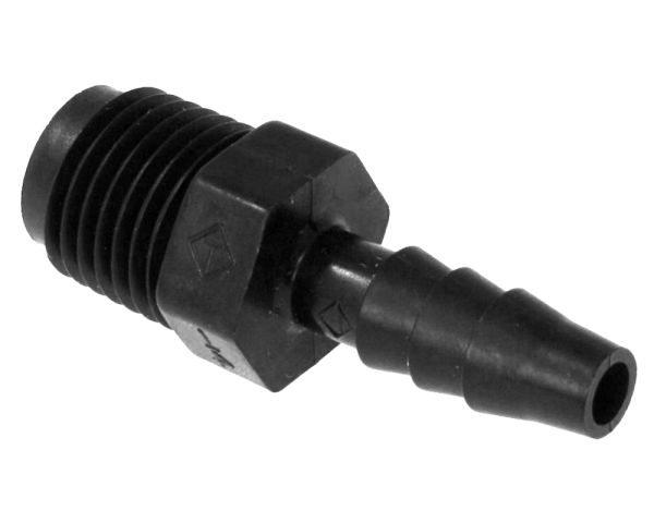 1/4" ribbed barb air-bleed adapter - Click to enlarge