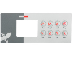 Gecko TSC-4 8-button overlay