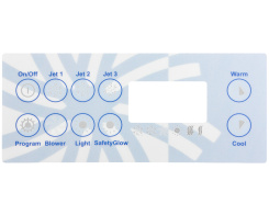 Gecko TSC-8 / K-8 overlay, PDC Spas