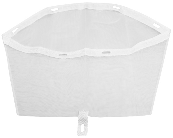 Jacuzzi skimmer bag with 7 clip holes - Click to enlarge