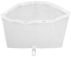 Jacuzzi skimmer bag with 7 clip holes