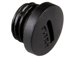 M12 threaded blanking plug