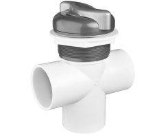 CMP 2" diverter valve with S handle