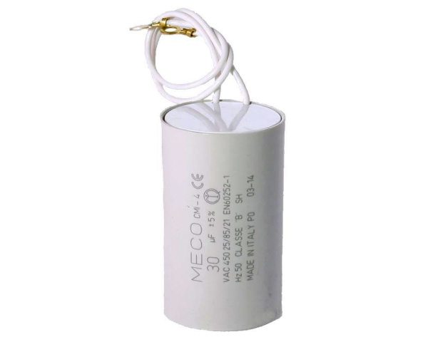 30F capacitor with wires - Click to enlarge