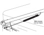 CoverMate III Gas shock without lock - Click to enlarge