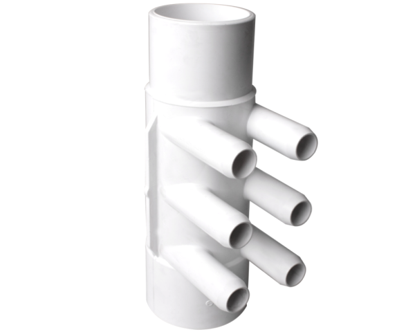Verteiler 2" M/F zu 6 glatten Ausgngen 3/4" M+ - Zum Vergr&ouml;&szlig;ern klicken