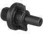 Barb adapter 1/4" SB x 1/4" MPT - Click to enlarge