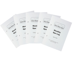 Paquete de 5 cuadernos de mantenimiento de la temporada de invie