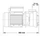 LX Whirlpool LP150 single-speed pump - Click to enlarge