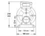 LX Whirlpool TDA75 circulation pump - Click to enlarge