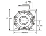 LX Whirlpool WP200-II 2-speed pump - Click to enlarge