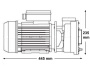 LX Whirlpool WP300-II 2-speed pump - Click to enlarge