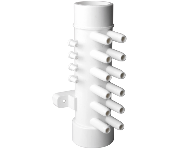 Verteiler 1,5" mnnlich/weiblich zu 12 3/8"-Auslssen M+ - Zum Vergr&ouml;&szlig;ern klicken
