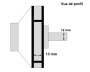 Impeller for SIREM PBL + PB1C8024L1B pump - Click to enlarge