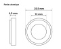 Wet end seal for SIREM PBL + PB1C8024L1B pumps - Click to enlarge