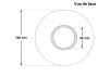 Simaco SAM2-180 pump impeller - Haga clic para ampliar