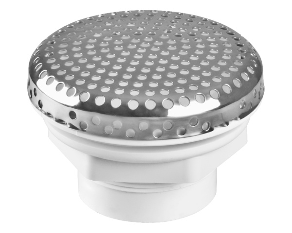 Bonde d'aspiration LVJ Crystal 1,5" - Cliquez pour agrandir