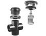 Vanne de rpartition Jazzi Lotus 1,5" - Cliquez pour agrandir