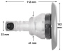 Jet Rising Dragon 4" - Directional Inox - Haga clic para ampliar