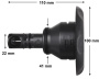 Jet Rising Dragon 4" - Multi-Port Twin Pulse - Haga clic para ampliar