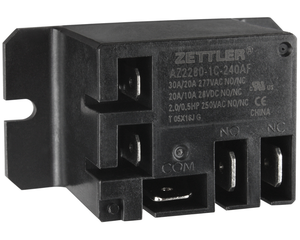 ZETTLER AZ2280-1A-24DF Electromechanical Relay SPST-NO 30A 24VDC 660Ohm O3x13j Set 2