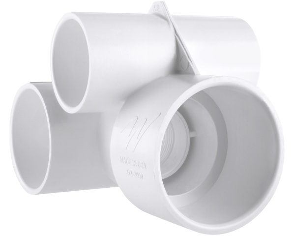 Waterway Gunite tee body - Click to enlarge