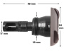 Jet Rising Dragon 2,5" - Roto Pepper Leaf - Haga clic para ampliar