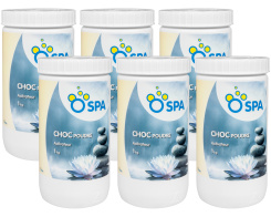 6 x O Spa Spa Choc poudre sans chlore