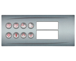 HydroQuip overlay for HT-2 keypad