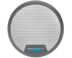 Aquatic AV 3" silver grey speaker grille