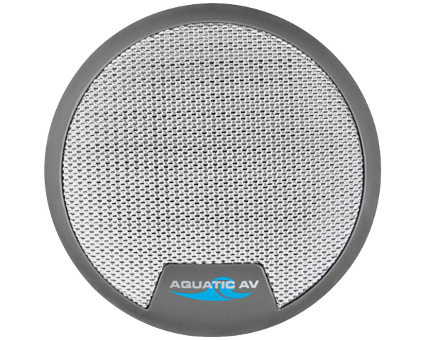 Aquatic AV 2" silver grey speaker grille - Click to enlarge