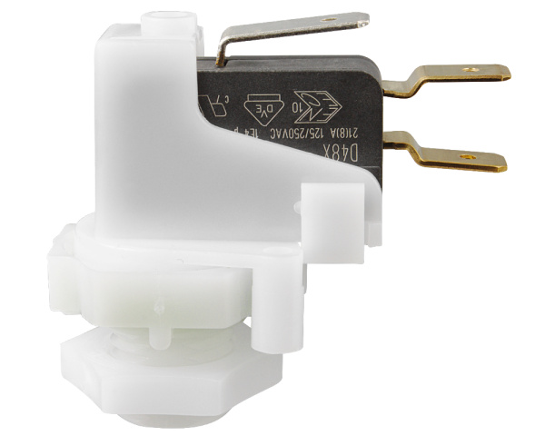 Interrupteur pneum. Presair SPDT bistable, entre centrale tage - Cliquez pour agrandir