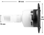Balboa 3.5" Slimline jet - Swirl - Click to enlarge