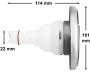 CMP Pro-Loc 400 Dse - Halo Directional LED - Zum Vergr&ouml;&szlig;ern klicken
