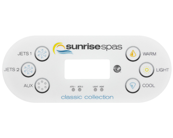 Membrana Balboa TP600 - Sunrise Spas blanco - Haga clic para ampliar