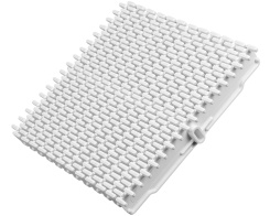 Zigzag overflow grating