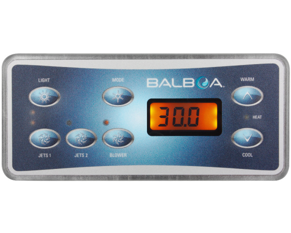 Balboa ML551 control panel - Click to enlarge