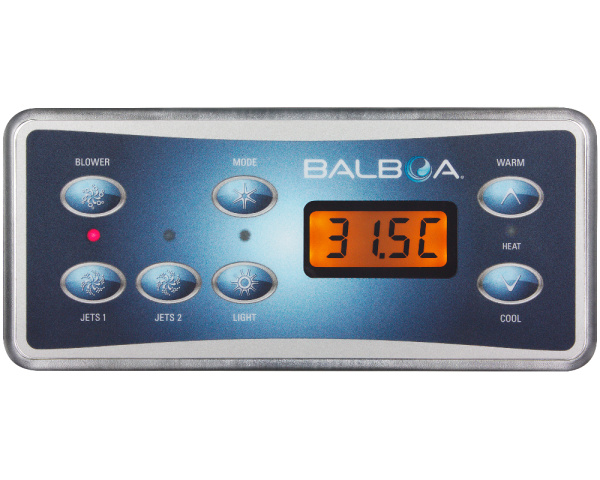 Balboa VL701S control panel - Click to enlarge
