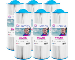 Box of 6 Claralys CWW50L filters