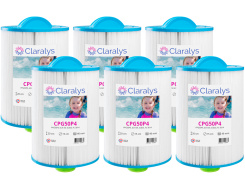 Carton de 6 filtres Claralys CPG50P4