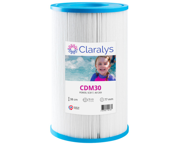 Filtro Claralys CDM30 Oval / Dream Maker Spas - Haga clic para ampliar