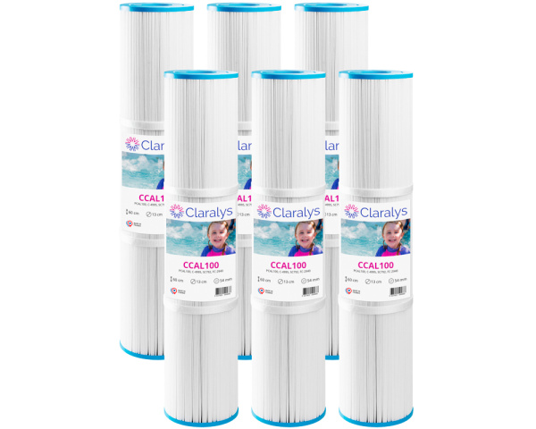 Box of 6 Claralys CCAL100 filters - Haga clic para ampliar