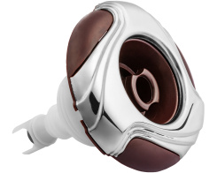Waterway Mini Storm thread-in jet - Directional Swirl chocolate
