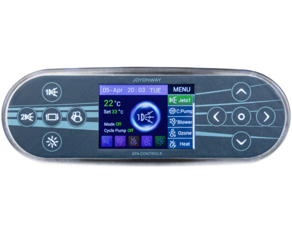 Joyonway PB553 keypad - Click to enlarge